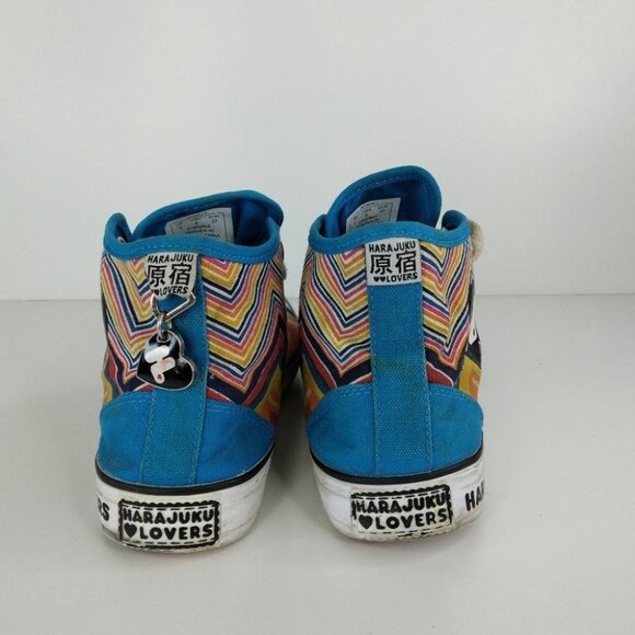 HARAJUKU LOVERS GWEN STEFANI HI-TOP SNEAKERS US6 - Picture 4 of 10